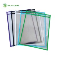 A5 custom plastic document bag pvc document file bag