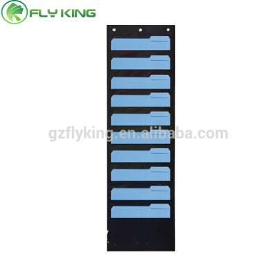 Custom Logo Colorful Hanging Wall File Organizer For Office